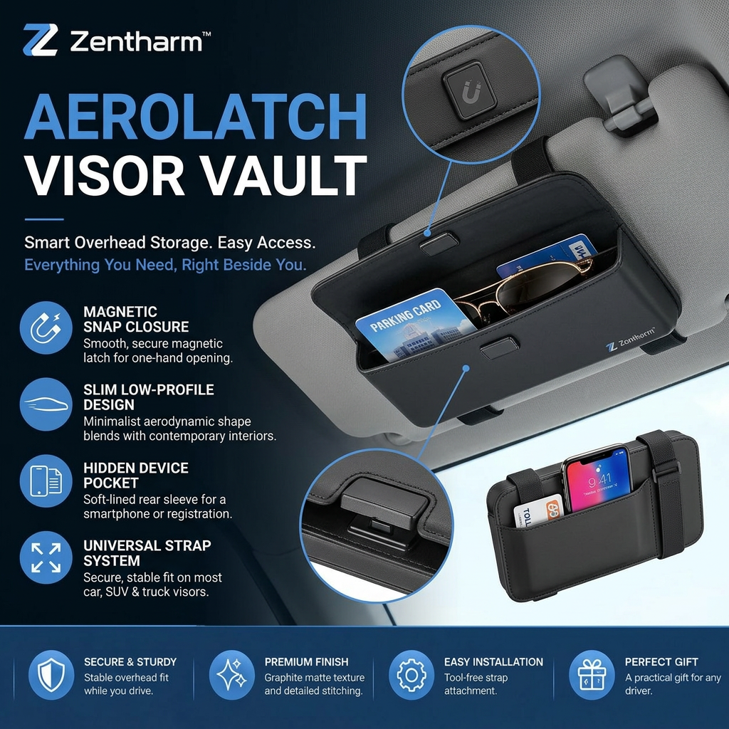 Zentharm™ AeroLatch Visor Vault
