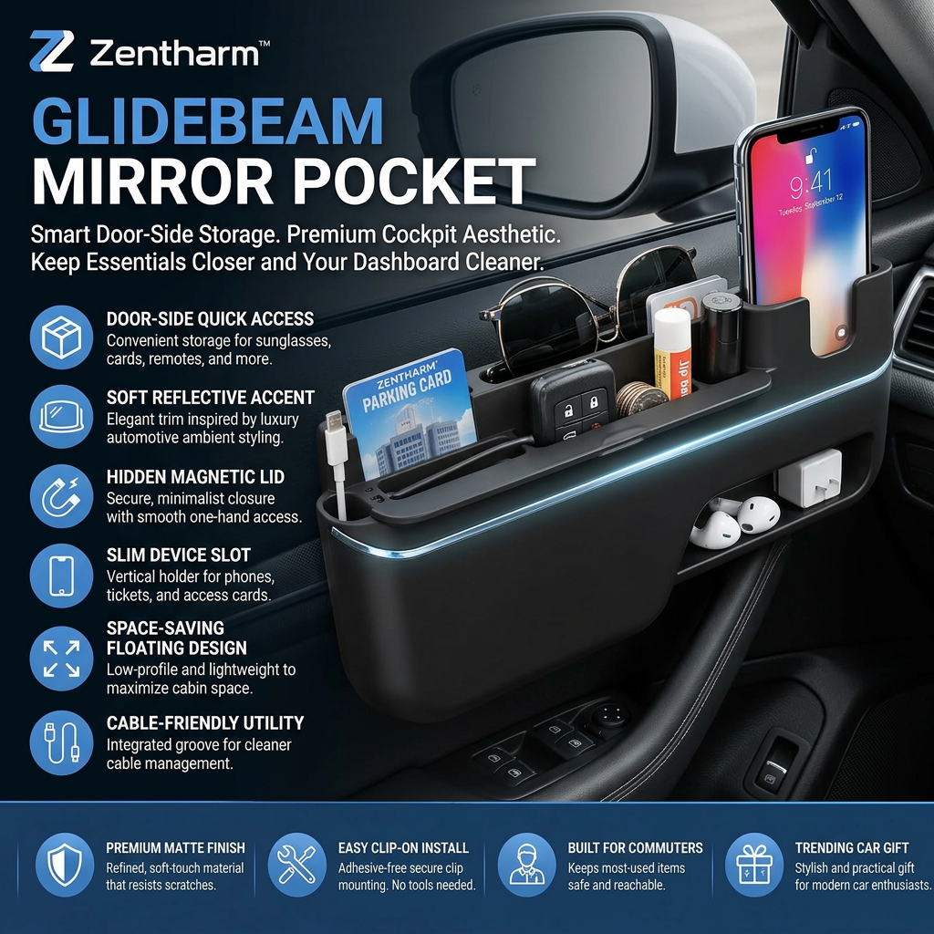 Zentharm™ GlideBeam Mirror Pocket