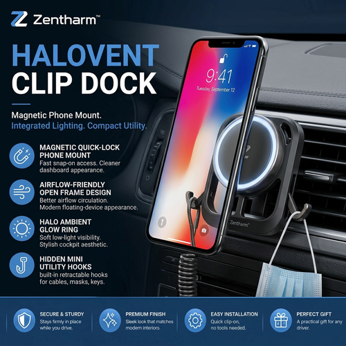 HaloVent Clip Dock
